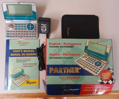 Ectaco EPG400T English Portuguese Ingles Portuguese Portable Translation tablet - Image 1 of 4