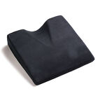 Black Mountain Products Memory Foam Wedge Seat Cushion Black