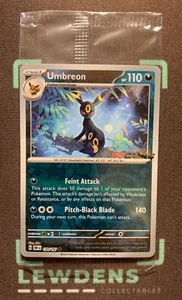 Umbreon - 130/197 - Reverse Holo EB Games Stamp - Sealed Promo - Pokemon Card - Picture 1 of 3