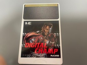 DIGITAL CHAMP naxat soft PC Engine HuCard Cartridge Only Used Japanese ver