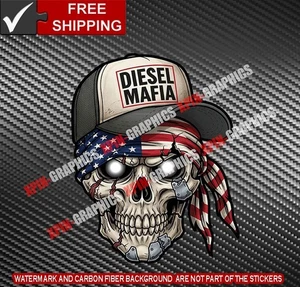 Diesel Mafia Vinyl Sticker Decal Graphic Truck Soot C - Imagen 1 de 2