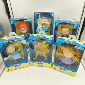 RUGRATS Collectible Figures Complete set of 6 NIB Mattel 1997 - Picture 1 of 4