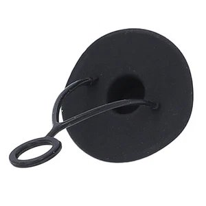 4x Cup Straw Cover Silicone Reusable Hat Shape Leakage Proof Straw Tip Lid F NEW - Picture 1 of 22