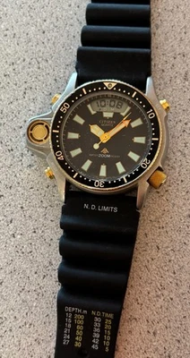 Reloj de buceo Citizen C023 Promaster Aqualand 200M sensor de profundidad Foto 1 de 4