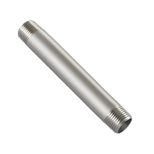 Stainless Steel Pipe Fittings, 3/4" NPT x 3/4" NPT Male Threaded, 16" Length ... - Picture 1 of 4