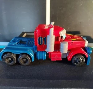 Transformers Rally Rumble Supercharged Optimus Prime Action Figure 2010 Hasbro - Picture 1 of 10