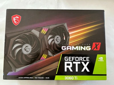 🟢 Scheda video MSI NVIDIA GEFORCE RTX 3060 TI GAMING X GDDR6  8GB - Immagine 1 di 4