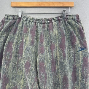 90s MCHammer Speedo Lounge Pants Elastic Waist Mens Medium RARE Made USA VTG - Picture 1 of 8