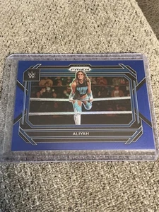 2023 Panini Prizm WWE - Aliyah #36 Blue Prizm 22/199 - Bild 1 von 2