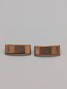 Prendedores de barra de rango insignia de primer teniente del ejército militar de Estados Unidos de colección Shold-R-Form WWII - Imagen 1 de 6
