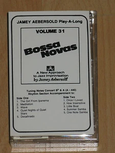 MC Jamey Aebersold Play-A-Long  Volume 31 - Bossa Novas Tuning Notes Concert - Imagen 1 de 1