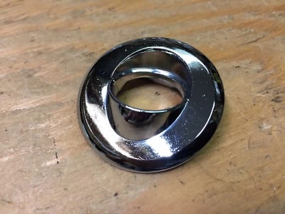 NOS 1965-1966 CHRYSLER NEW YORKER 300 CHROME ANTENNA BEZEL C BODY MOPAR 2580403 - Image 1 of 2