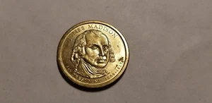 RARE Antique James Madison $1 Dollar Coin 1809-1817 - 2007 P - 4th President - Picture 1 of 3