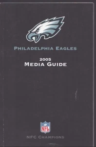 Philadelphia Eagles 2005 Media Guide NFC Champs Very Good - Imagen 1 de 1