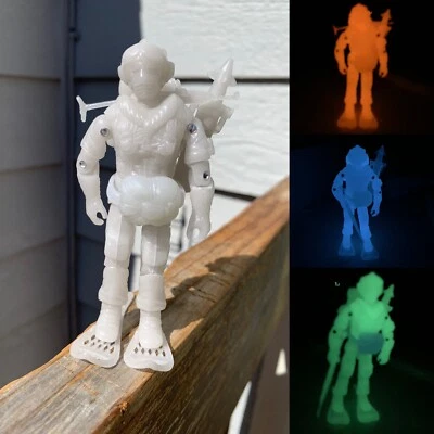 Newest Black Major Green, Blue, Red GI COBRA Snow Serpent Glow In Dark - Image 1 of 4