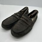Ugg Tucker Mens 12 Slippers Slip On Penny Loafers Casual Comfort Sherpa Lined