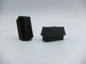 Grundig TS 1000 Fuß Füße Feets Rückseite 1 Stück 3D NEU schwarz Nachbau - Bild 1 von 4