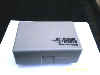 POWER LINE GLOBAL FOREIGN TRAVEL VOLTAGE CONVERTER KIT ADAPTER PLUGS 0900-27 - Image 1 of 4
