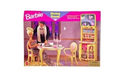 Barbie Light up Dining Room Playset (1999) - Image 1 of 4