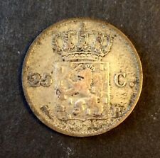 Belgique - Pays-Bas - jolie monnaie de 25 Cents 1826 B ( bruxelles)