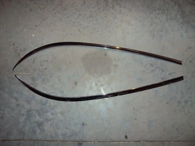 1970 LINCOLN MARK CONTINENTAL MARK III HOOD BACK EDGE MOLDINGS TRIM 70 - Image 1 of 3