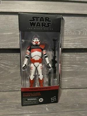 Star Wars Black Series Bad Batch IMPERIAL CLON SHOCK TROOPER Walmart Excl Foto 1 de 4