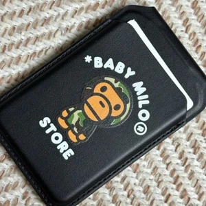 BAPE Baby Milo MagSafe Card Holder Black / Express / Fashion / Accessories - Picture 1 of 3