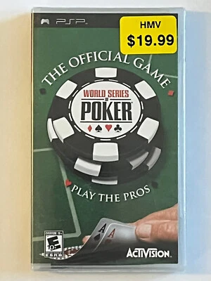 World Series Of Poker Brand New Sealed (Sony PSP, 2005) Activision - Image 1 of 4