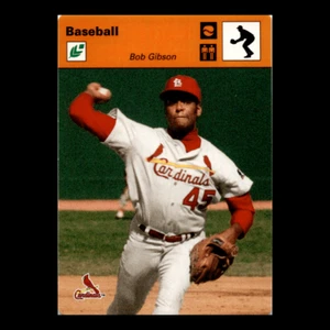 2005 Sportscaster Bob Gibson /40 Cardinals HOF #6 Mint - Picture 1 of 4