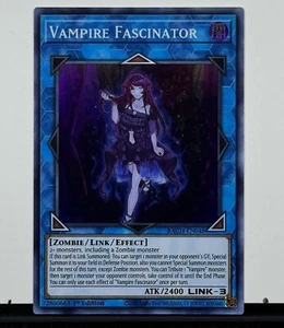 Yu-Gi-Oh! Battle of Chaos TCG #BACH-EN048 Vampire Fascinator Super Rare - Picture 1 of 2