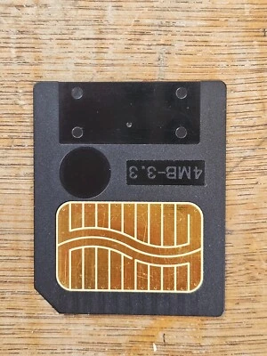 Vintage Untested - SmartMedia SHARP Memory Card Storage 4MB CDSKA32TAO1 Used - Image 1 of 4