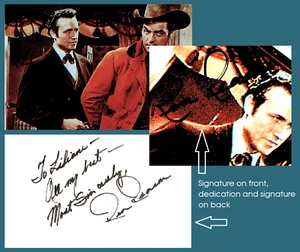 Rex Reason, original signed photo, CoA - Picture 1 of 4