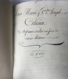 MANUSCRITO. REFRANES, RECOPILACIÓN DE 900 REFRANES. SIGLO XVIII - Picture 1 of 3