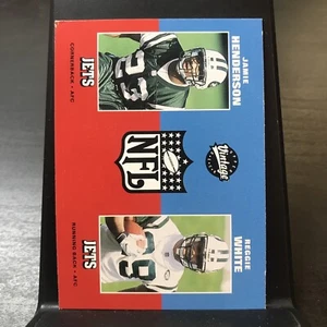 2001 Upper Deck Vintage #277 Jamie Henderson/Reggie White Rookie Football Card - Picture 1 of 2