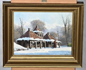 Carl Ove Julian LUND (1857-1936) Puerta deportiva norte en la ciudadela de Copenhague - Imagen 1 de 5