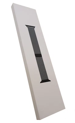 GENUINE APPLE WATCH 38MM 40MM 41MM MILANESE GRAPHITE STAINLESS STEEL LOOP STRAP — 第 1/4 张图片