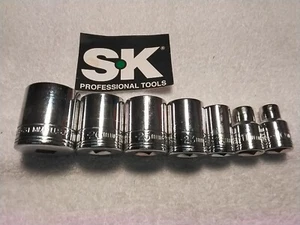 S-K  1/2" DRIVE SOCKET SET MM  - Picture 1 of 1