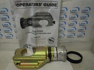 PDY-1220 HYDRAULIC CRIMP TOOL 12 TON CRIMPING RELIABLE EQUIP-USA CRIMPHEAD *NEW - Bild 1 von 6