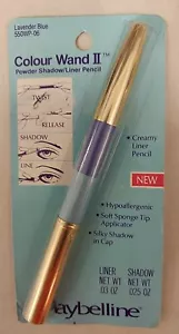 ¡Sombra de ojos vintage! ¡Varita de color Maybelline ll! ¡Lápiz de sombra/delineador en polvo! ¡BONITO! - Imagen 1 de 5