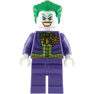 LEGO DC Superhéroes Batman Minifigura - Joker in Lime Chaleco 10672 6863 6857 30303 - Imagen 1 de 3