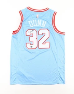 Kris Dunn Signed Bulls Jersey (Beckett) 2019-20 Chicago City Edition Uniform - Picture 1 of 6