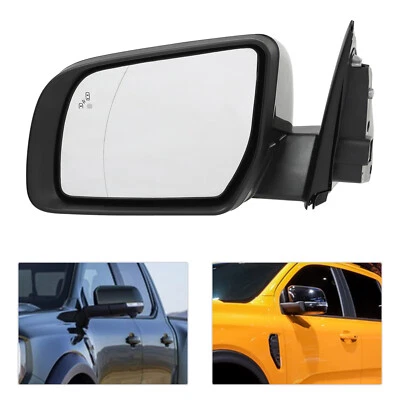 Left Rearview Mirror For 2019-2023 Ford Ranger LH Driver Side Rear View Mirror - Image 1 of 4