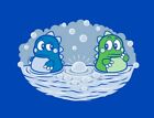 Bubble Bobble Funny/Humorous Video Game T-Shirt Mens Xl Gassy Bub Or Bob Dragon