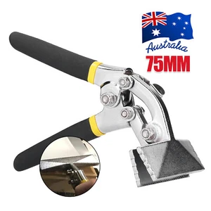 3inch/75mm Jaw Sheet Metal Bending Pliers Crimping Hand Seamer Repair Tools AU A - Picture 1 of 12
