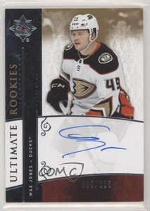 2019-20 Ultimate Collection Retro Rookies Tier 1 /225 Max Jones Rookie Auto RC