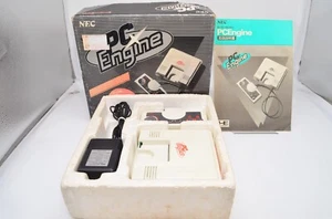 NEC PC Engine TurboGrafx-16 Console Boxed Set w/ manual NTSC-J Japan Import - Picture 1 of 6