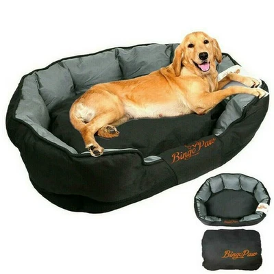 Cama ortopédica Jumbo para perros mascota alfombra lavable cestas para perros almohada para perreras impermeable Foto 1 de 4