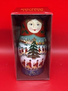 Bits and Pieces verschachtelte Damenpuppe 12 Tage handbemalt Geschenk "MISSING ONE" - Bild 1 von 7