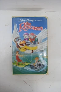 The Rescuers Disney Black Diamond Classics VHS Tape Movie Collectors - Picture 1 of 12