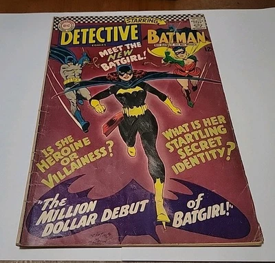 Detective Comics #359  DC Comics January 1967 1st silver age Batgirl - Image 1 of 4
